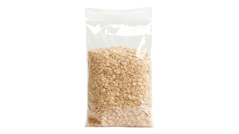 sealed oatmeal package